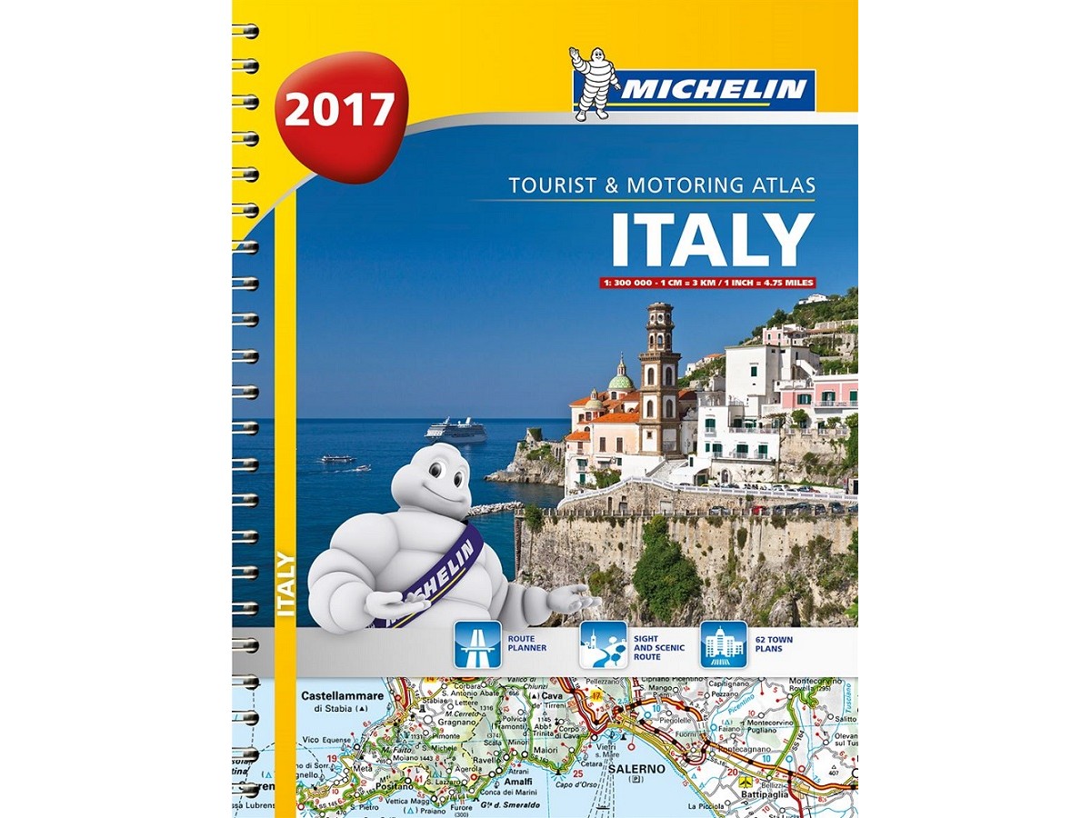 Köp Italien Atlas Michelin 2017 med snabba leveranser - Kartbutiken.se