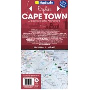 Kapstaden med omgivningar Map Studio