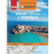Spanien & Portugal Vägatlas Michelin 2026