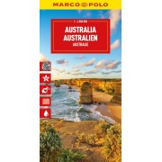 Australien Marco Polo karta