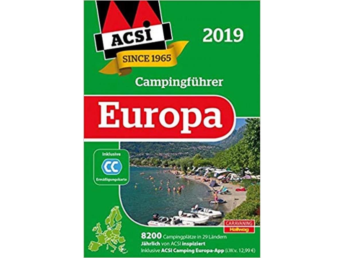 ACSI Campingfuhrer Europa 2019 ACSI Campingfuhrer Europa 2019