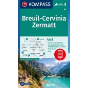 87 Kompass Wanderkarte