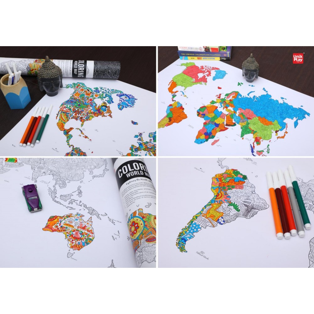 Colouring World Map
