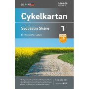 Cykelkartan 1 Sydvästra Skåne