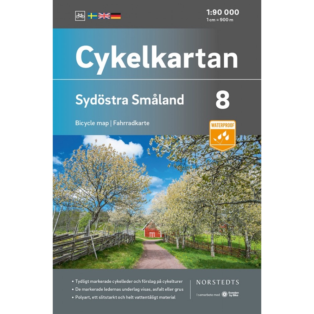 Cykelkartan 8 Sydöstra Småland