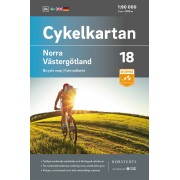 Cykelkartan 18 Norra Västergötland