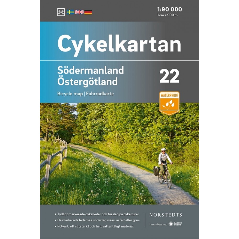 Cykelkartan 22 Södermaland/Östergötland
