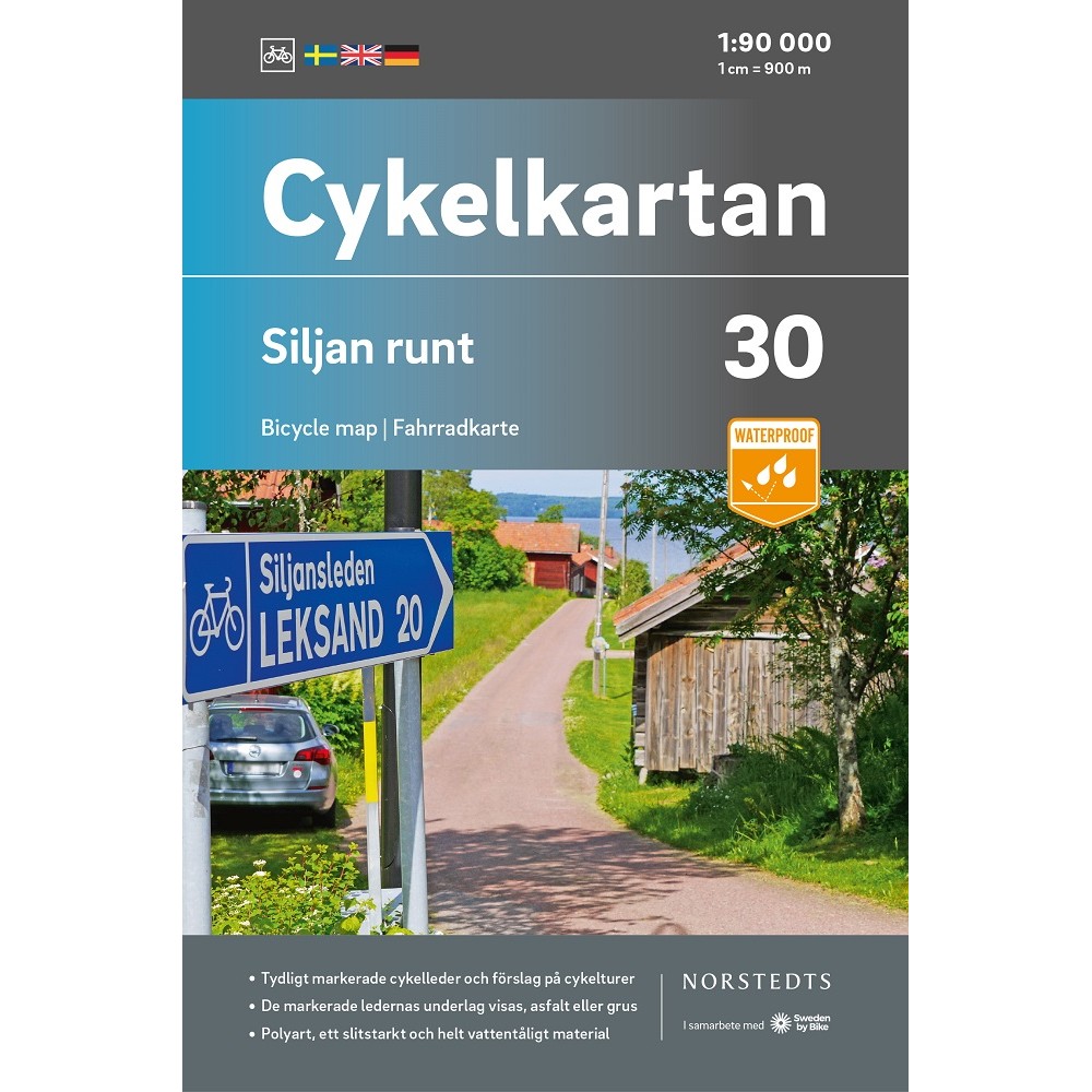 Köp Cykelkartan 30 Siljan Runt med snabb leverans - Kartbutiken.se