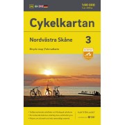 Cykelkartan 3 Nordvästra Skåne