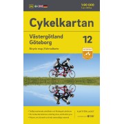 Cykelkartan 12 Västergötland/Göteborg