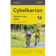 Cykelkartan 14 Vättern Runt - Södra