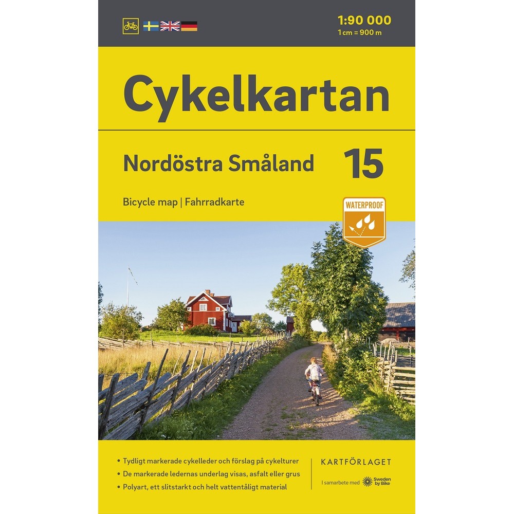 Cykelkartan 15 Nordöstra Småland
