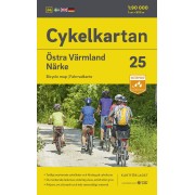 Cykelkartan 25 Östra Värmland/Närke