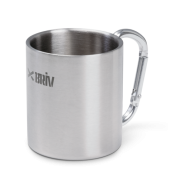 Mugg med karbinhake 220ml