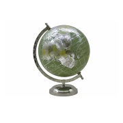 Globe Green and Silver 20 cm