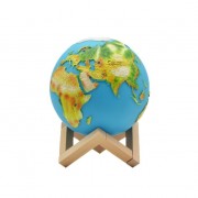Earth Lamp 15cm diam i träställning