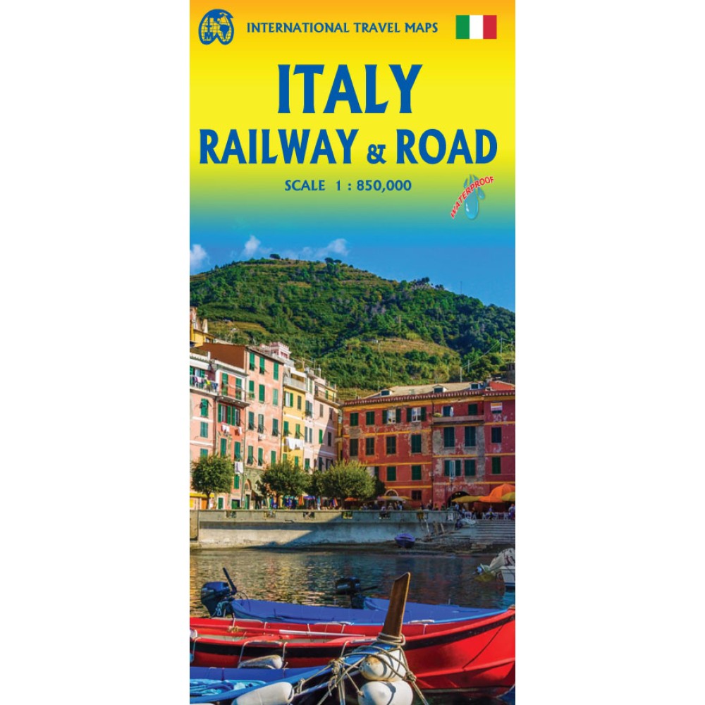 Itm Map Köp Italien Rail and Road map ITM med snabb leverans - Kartbutiken.se