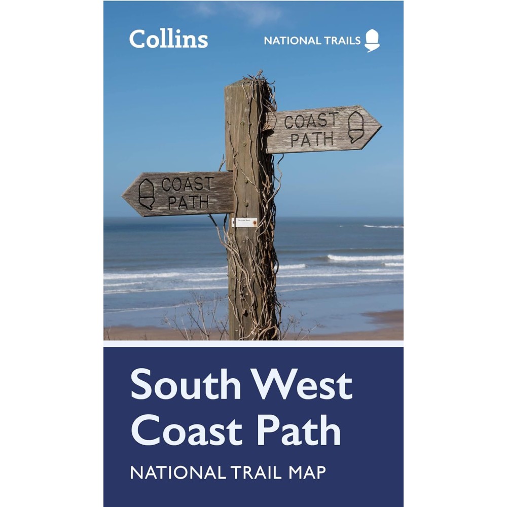 Köp South West Coast Path National Trail Map med snabb leverans ...