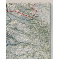 Abisko-Kebnekaise-Sarek väggkarta Mapbits