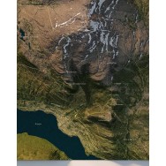 Åreskutan natur 40x50cm Mapbits