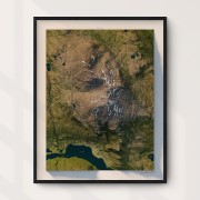 Åreskutan natur 40x50cm Mapbits