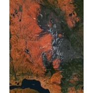 Åreskutan natur 40x50cm Mapbits