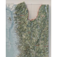 Bohusläns Skärgård väggkarta Mapbits