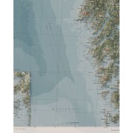 Bohusläns Skärgård väggkarta Mapbits