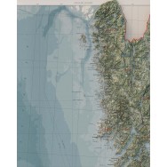 Bohusläns Skärgård väggkarta Mapbits