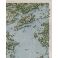 Dalarö - Nynäshamn väggkarta Mapbits