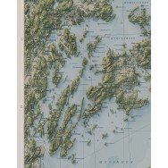 Dalarö - Nynäshamn väggkarta Mapbits