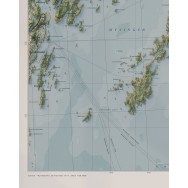 Dalarö - Nynäshamn väggkarta Mapbits