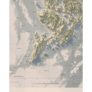 Djurö och Vindö 40x50cm Mapbits
