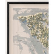 Djurö och Vindö 40x50cm Mapbits
