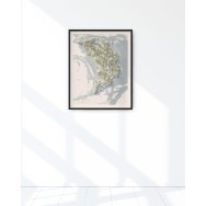 Djurö och Vindö 40x50cm Mapbits