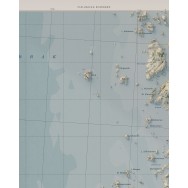 Fjällbacka Skärgård väggkarta Mapbits
