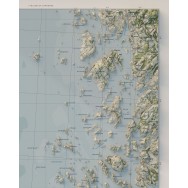 Fjällbacka Skärgård väggkarta Mapbits