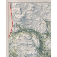 Funäsfjällen väggkarta Mapbits