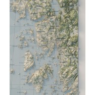 Grebbestad Skärgård väggkarta Mapbits