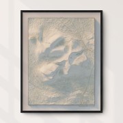 Helags fjäll 40x50cm Mapbits