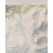 Jämtlandstriangeln väggkarta Mapbits