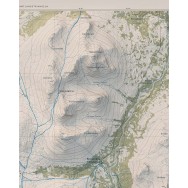 Jämtlandstriangeln väggkarta Mapbits