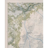 Jämtlandstriangeln väggkarta Mapbits