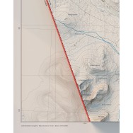 Jämtlandstriangeln väggkarta Mapbits