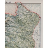 Lappland väggkarta Mapbits