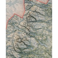 Lappland väggkarta Mapbits