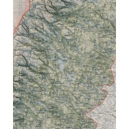 Lappland väggkarta Mapbits