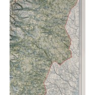 Lappland väggkarta Mapbits