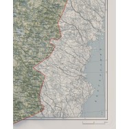 Lappland väggkarta Mapbits