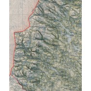 Lappland väggkarta Mapbits